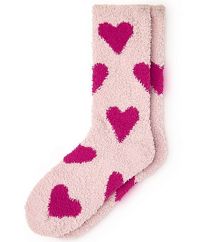 Barefoot Dreams CozyChic® Heart Print Socks