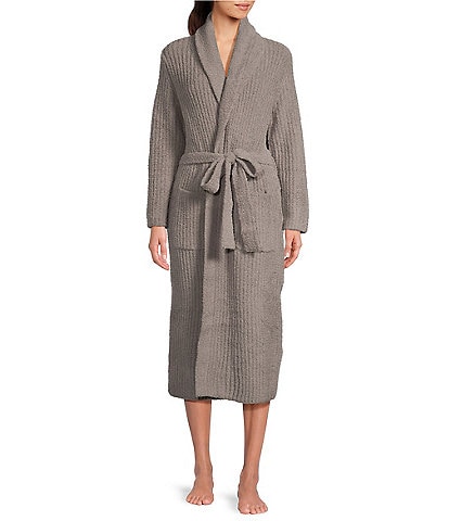 Barefoot Dreams CozyChic® Long Sleeve Ribbed Long Robe