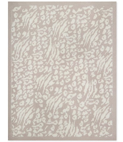 Barefoot Dreams CozyChic® Lush Knit Leopard Print Plush Throw Blanket
