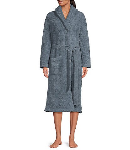 Sleep Sense Spa Essentials Cozy Organic Turkish Cotton Gauze Robe