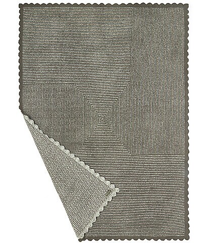 Barefoot Dreams Cozychic Scallop Stripe Throw