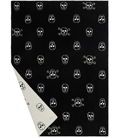 Barefoot Dreams Cozychic Skull Throw