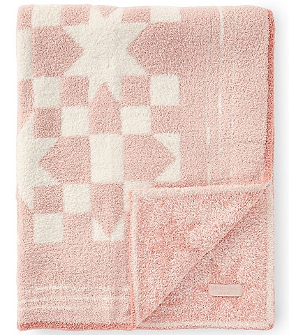 Barefoot Dreams CozyChic Star Quilt Stroller Blanket