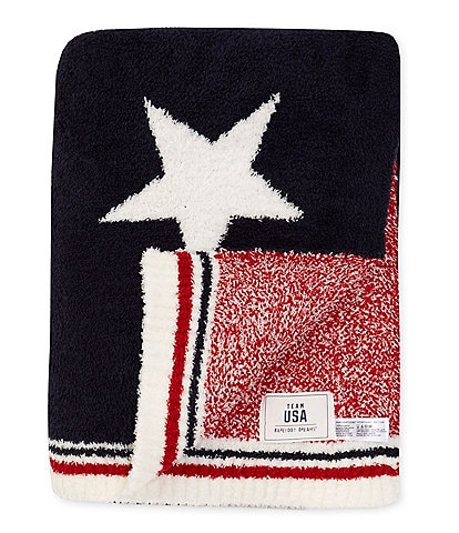 Barefoot Dreams CozyChic® Stars & Stripes Olympic Throw Blanket