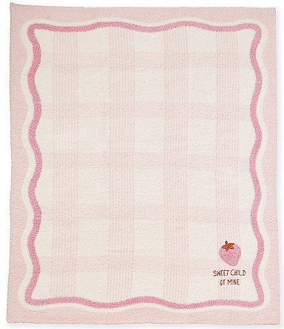 Barefoot Dreams CozyChic® Strawberry Stroller Blanket