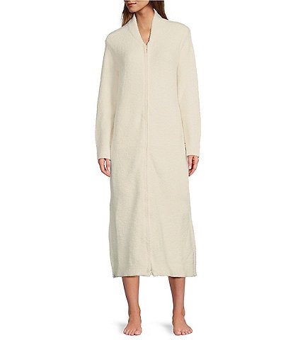 Barefoot Dreams CozyChic® V-Neck Zip Front Robe