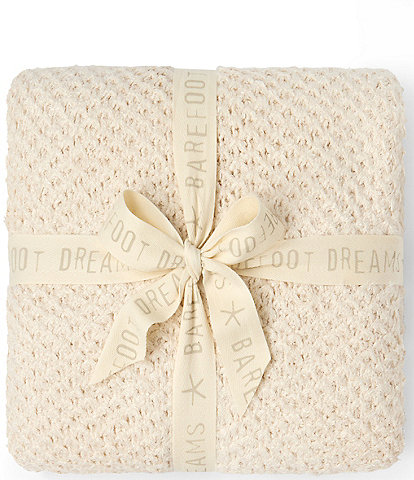 Barefoot Dreams Cozyshine Pebble Texture Blanket