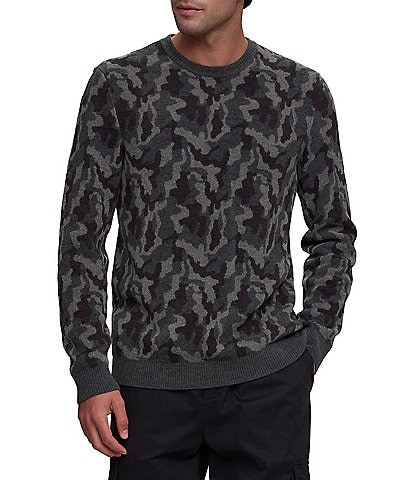 Barefoot Dreams Long Sleeve Cozy Chic Ultra Lite Camouflage Pullover