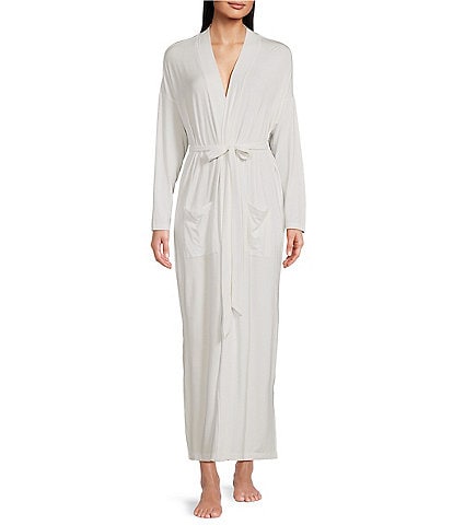 Barefoot Dreams Luxe Milk Jersey Long Sleeve Duster Robe