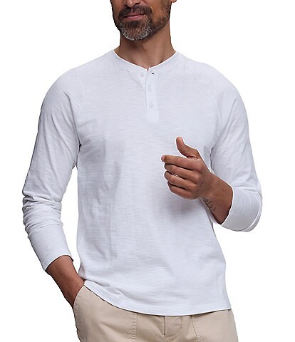 Barefoot Dreams Slub Jersey Henley Shirt
