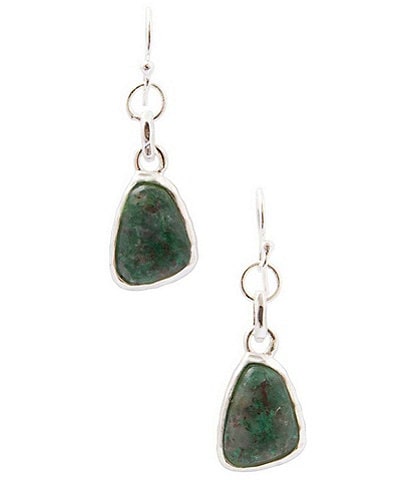 Barse Cuprite Everstone Drop Earrings