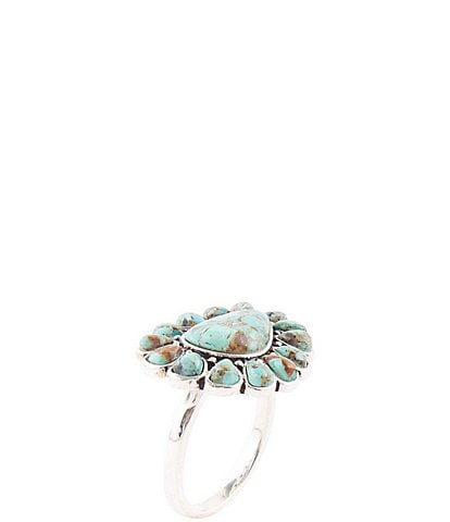 Barse Durango Turquoise Multi-Stone Ring
