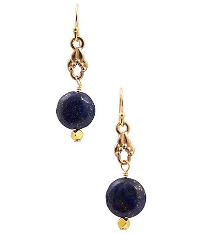Barse Wind Dancer Lapis Drop Earrings