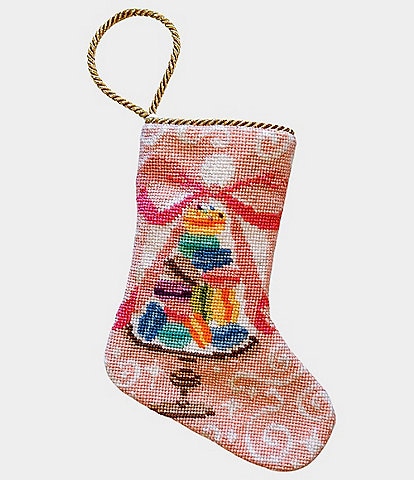 Bauble Stockings Bon Appetit Macarons Bauble Stocking