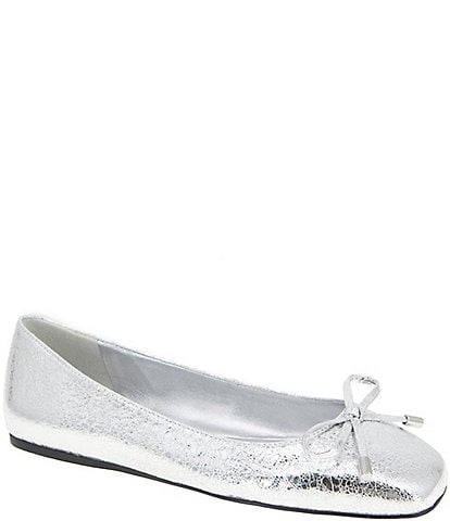 BCBGeneration Hartly-2 Metallic Ballet Bow Flats