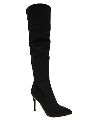 BCBGeneration Himani Microsuede Over-the-Knee Slouchy Boots