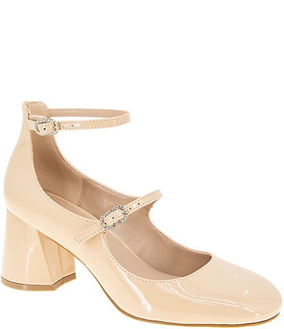 BCBGeneration Maxanna Patent Mary Jane Ankle Strap Pumps