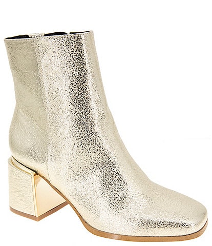 BCBGeneration Sandra Metallic Booties