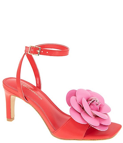 BCBGeneration Toori Rose Ornament Dress Sandals