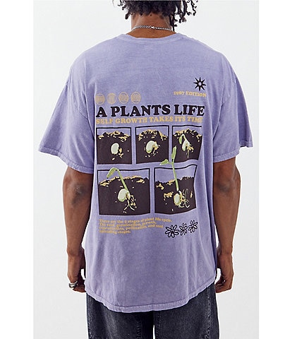 BDG Urban Outfitters A Plants Life Short Sleeve Graphic T-Shirt