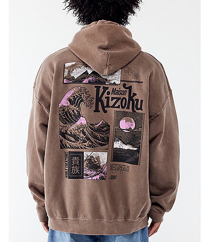 BDG Urban Outfitters Kizoku Graphic Fleece Hoodie