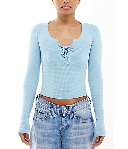 BDG Urban Outfitters Long Sleeve Knockout Top