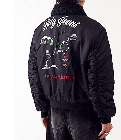 BDG Urban Outfitters Long Sleeve Out Flight Jacket