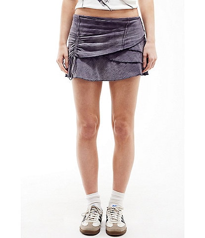 BDG Urban Outfitters Mid Rise Ruffle Layer Mini Skirt