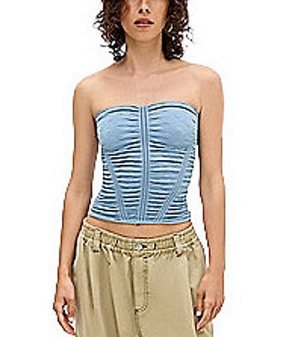 BDG Urban Outfitters Ruched Bandeau Top