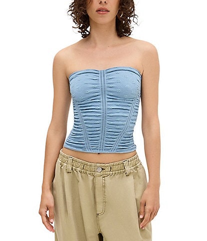 BDG Urban Outfitters Ruched Bandeau Top