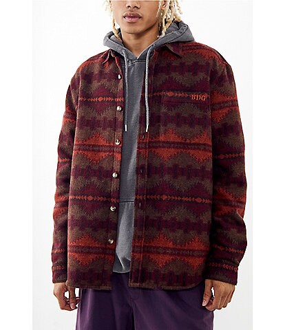 BDG Urban Outfitters Woven Tapestry Print Shirt Jacket