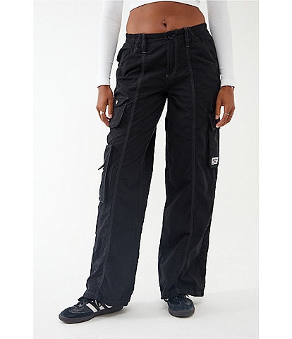 BDG Rih Baggy Cargo Pant In Red,at Urban Outfitters