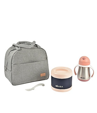 Beaba On-The-Go Meal Set with Lunch Bag