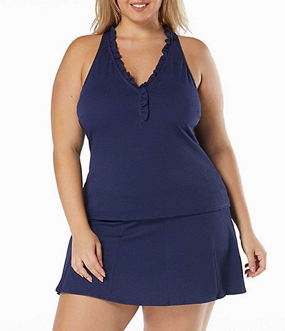 Tankini Womens Plus-Size Tankini Swimsuits