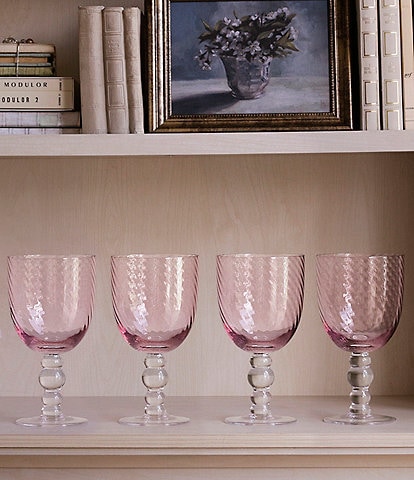 Beatriz Ball French Swirl All Purpose Glass, Set of 4
