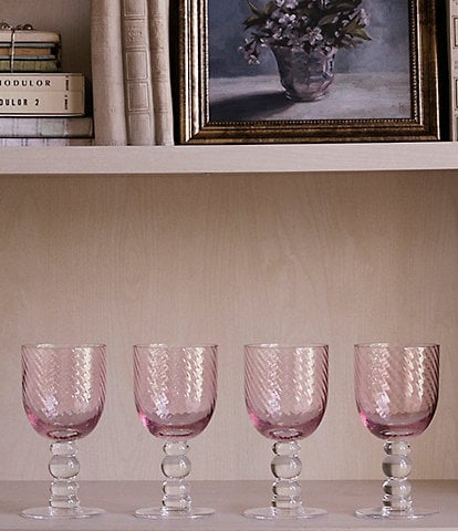 Beatriz Ball French Swirl Wine Glass, Set of 4