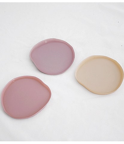 Beatriz Ball Glass Adana Appetizer Plates, Set of 3