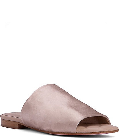 BEAUTIISOLES April Stretch Flat Slide Sandals