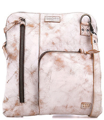 Bed Stu Aiken Large Zip Distressed Crossbody Bag