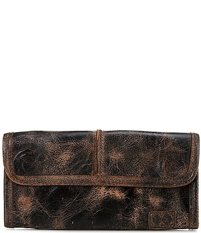 Bed Stu Canton Tan Rustic Wallet