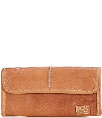Bed Stu Canton Tan Rustic Wallet