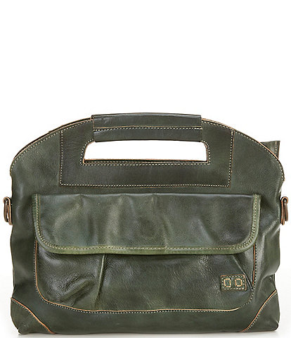 Bed Stu Greenway E/W Forest Rustic Satchel Bag