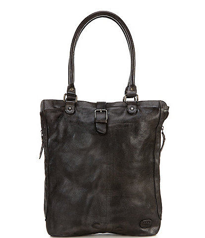 Bed Stu Mildred North South Leather Zip Tote Bag