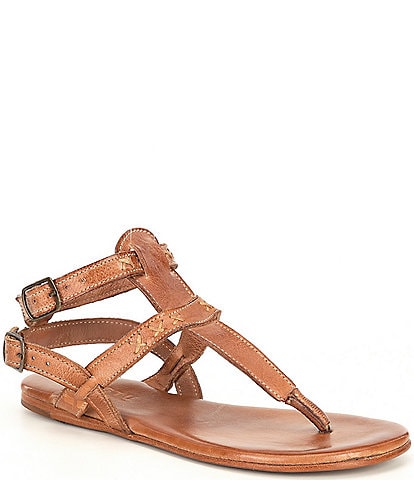Bed Stu Moon Leather Thong Sandals