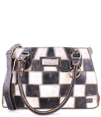 Bed Stu Rockababy Checkered Satchel Bag