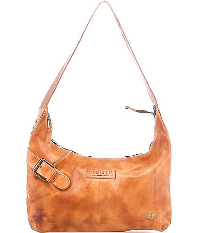 Bed Stu Seemly Leather Buckle Rustic Shoulder Bag
