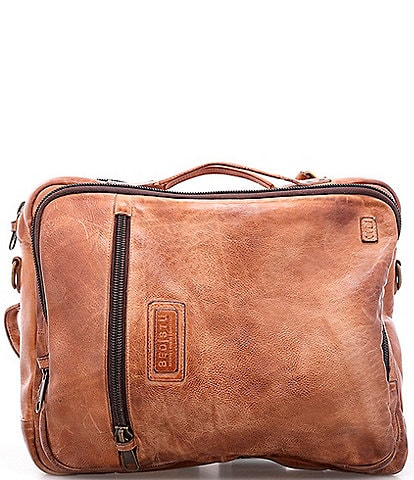 Bed Stu Unisex Socrates Leather Convertible Backpack Briefcase Bag