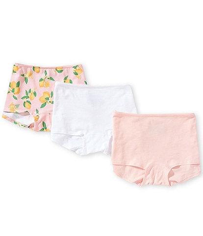 BedHead Knit Lace Trim Boyshort Panty 3-Pack