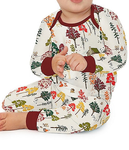BedHead Pajamas Baby 3-18 Months Family Matching Forest Retreat Long Sleeve Top & Pant 2-Piece Pajamas Set