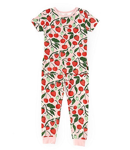 BedHead Pajamas Little/Big Girls 2T-12 Family Matching Berry Bliss Two-Piece Pajamas Set